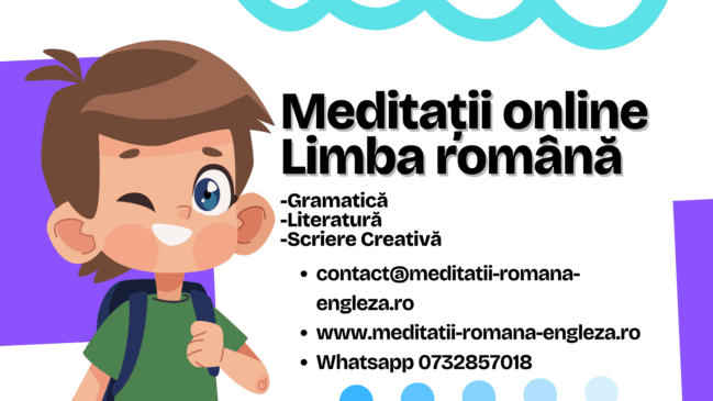 Meditatii Online Limba Si Literatura Romana