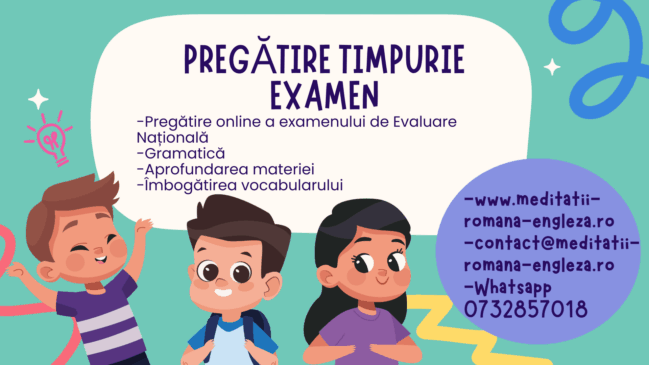 Pregatire Timpurie Examen