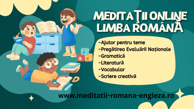meditatii online la romana cum sa obtii note mari de acasa