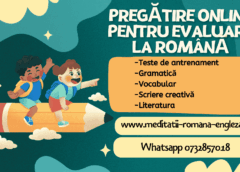 pregatire online pentru evaluare la romana