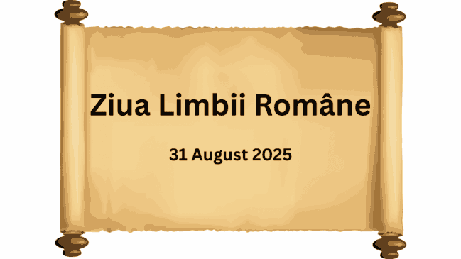 ziua limbii romane