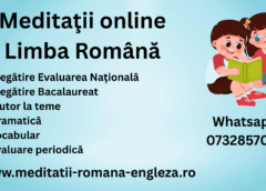 meditatii online la limba română cum sa scrii corect si fluent
