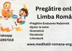 vacanța a venit cu pregătire online la română