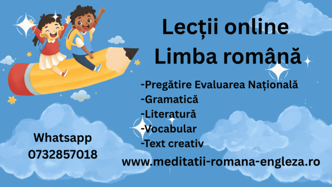 călătorim în lumea minunată a limbii române cu lecții online