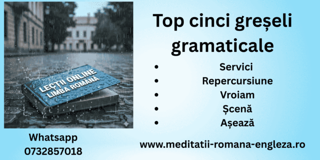 cum să vorbim corect cu ajutorul lecțiilor online la română