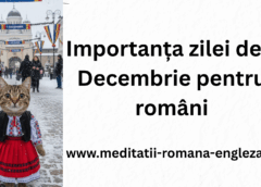 importanța zilei de 1 decembrie pentru limba română