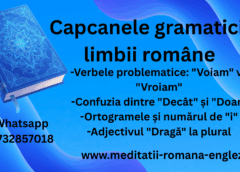 Capcanele gramaticii limbii române Capcanele gramaticii limbii române
