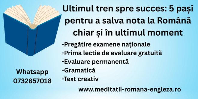 ultimul tren spre succes 5 pași pentru a salva nota la română chiar și în ultimul moment (1)