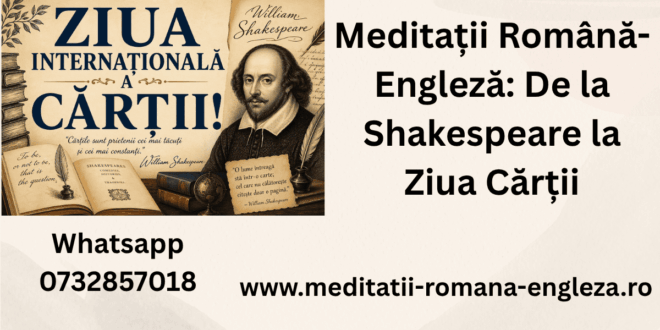 meditații română engleză de la shakespeare la ziua cărții (1)