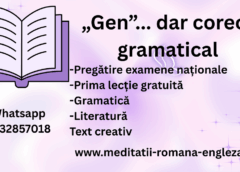 „Gen”… dar corect gramatical „Gen”… dar corect gramatical