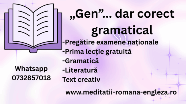 „gen”... dar corect gramatical (3)